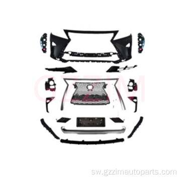 RX 2009-2013 hadi 2016 Michezo ya Kawaida (Grille) Old-New BodyKit